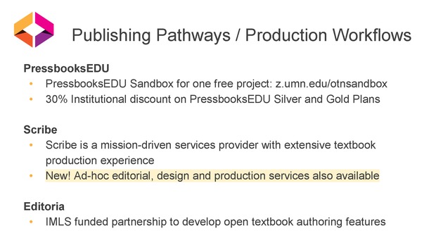 Open Textbook Network Summer Institute 2019 Slides - Friday - Page 51